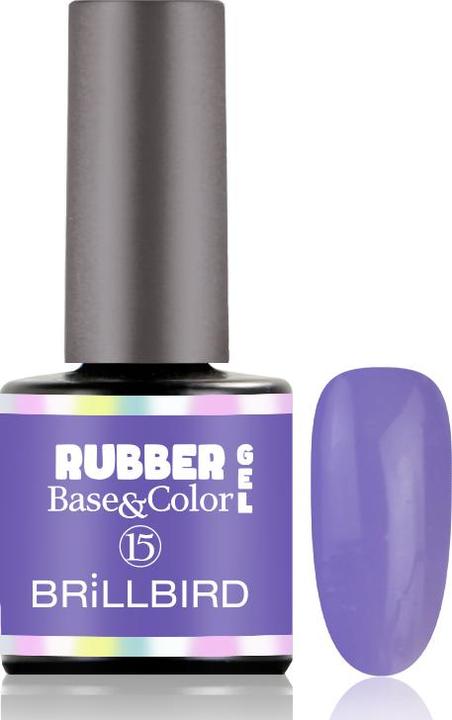 Immagine prodotto BrillBird Gomma Gel Base&Corallo #15 8ml (Vernice UV gel)