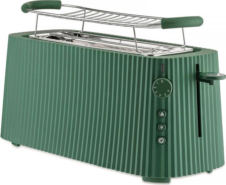 Image du produit Alessi Plissé Grille-pain long avec support pour petits pains