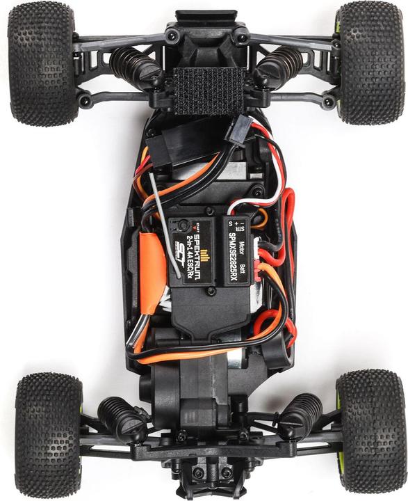Actual product image Losi Micro-T 2S 1/28 2WD RTR Stadium Truck (Akku & Ladegerät enthalten), Weiss (RTR Ready-to-Run)