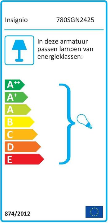 Etichetta energetica Opviq Chaim (E27)
