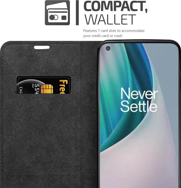 Image du produit Cadorabo Book Couverture magnétique invisible (OnePlus North N10)