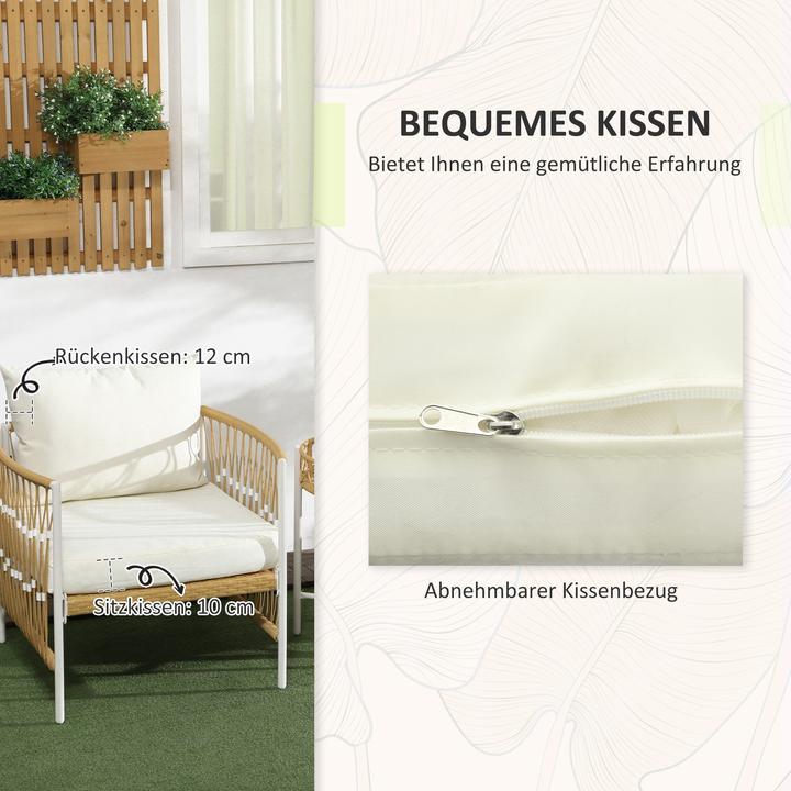 Actual product image Outsunny Garden furniture set