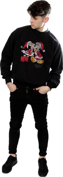Produktbild Disney Mickey And Minnie Christmas Kiss Sweatshirt (S)
