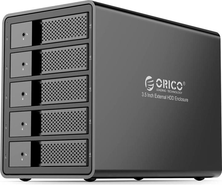 Produktbild Orico Festplatten Dockingstation, Externe USB 3.0 zu SATA Dualschacht Festplatten-Dockingstation für (2.5", 3.5")