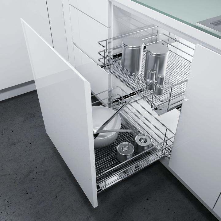 Actual product image Vauth-Sagel VS SUB Basket shelf Saphir KB 600 mm silver