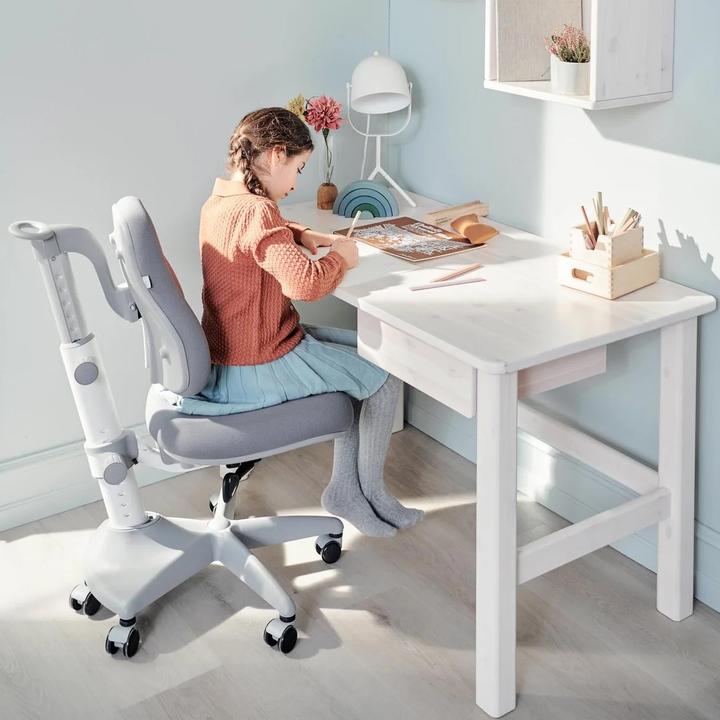 Immagine prodotto Flexa Classic Schreibtisch mit Schublade Weiss lasiert
