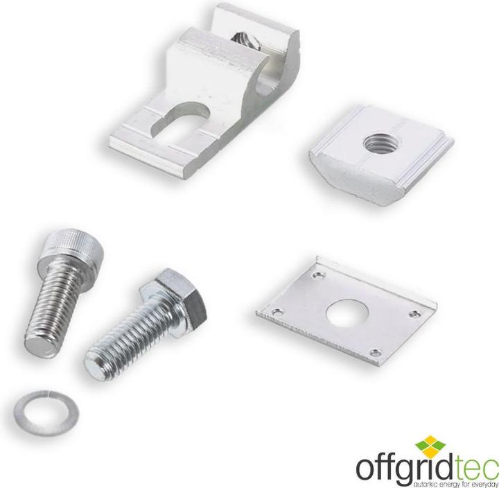 Offgridtec Earthing clamps for PV modules 6 pcs.