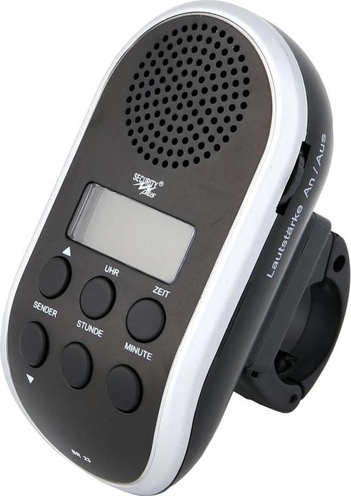 Actual product image Security Plus Bicycle Radio BR 23 Black