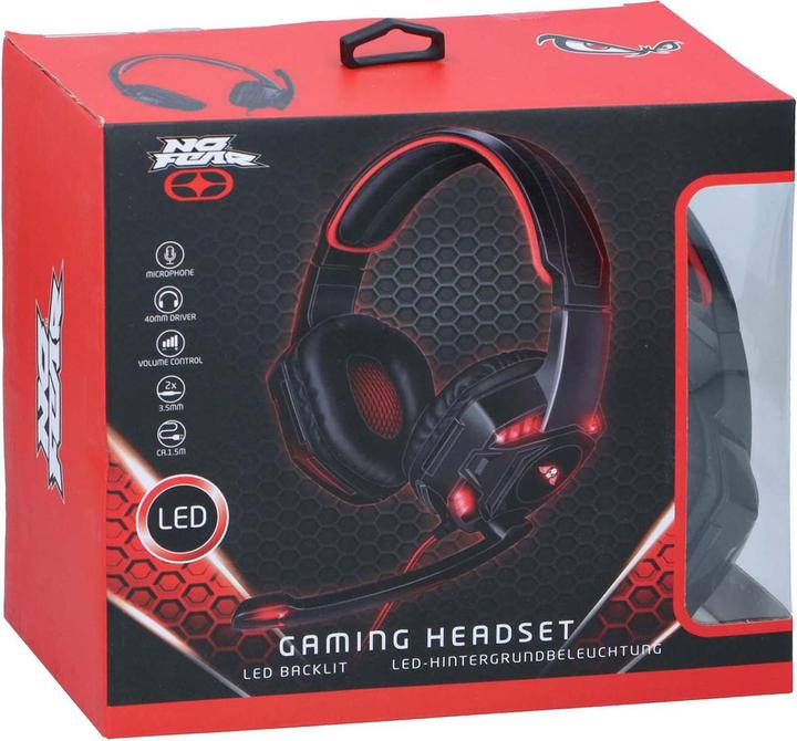 Actual product image No Fear Headset gaming 1.5m cable (Wireless)