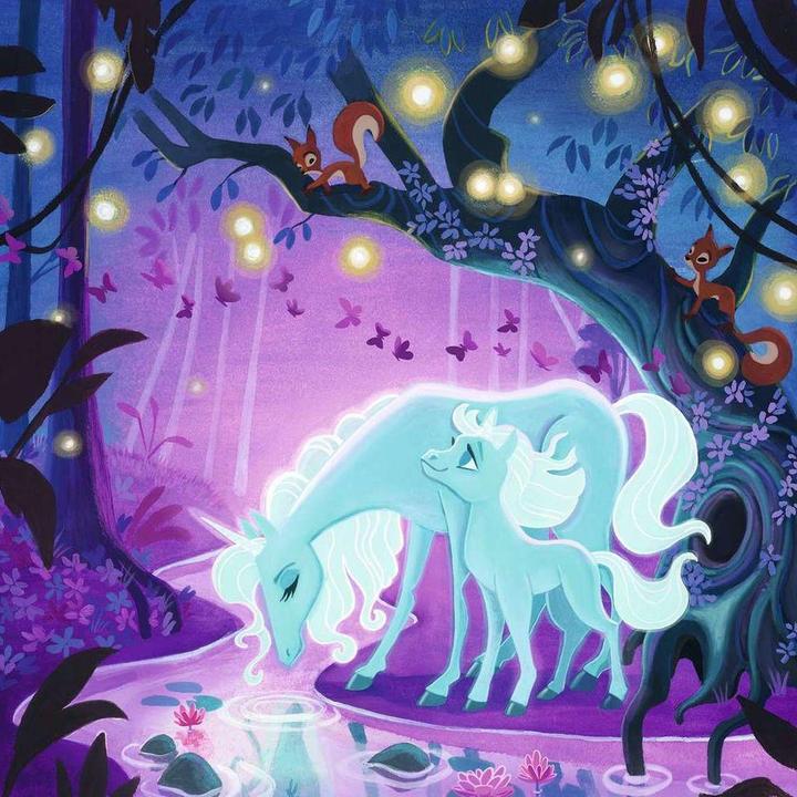 Produktbild Ravensburger Puzzle Einhorn, Drache und Fee (49 Teile)