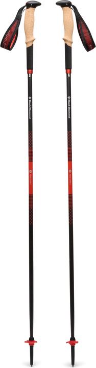 Black Diamond Treckingst?cke Pursuit Carbon Z (anthrazit/orange, 1 Paar, 120 cm) (120 cm)