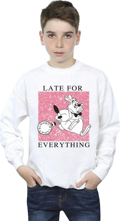 Immagine prodotto Disney Felpa da ragazzo Alice in Wonderland White Rabbit (116)