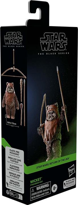 Actual product image Hasbro Star Wars Episode VI Black Series figurine Wicket 15 cm