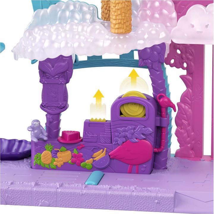 Produktbild Polly Pocket Pollyville Flamingo-Spass Autowaschanlage