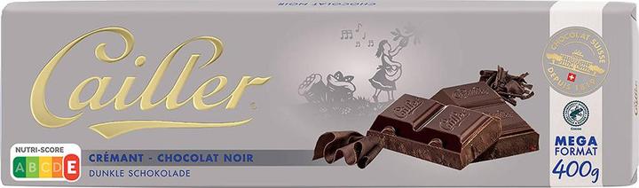 Image du produit Cailler Crémant Tablette Chocolat Noir (400 g)