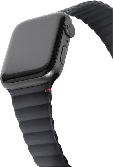 Produktbild Cyberport magnetisches Silikonarmband LITE Schwarz 38-40mm (Silikon)