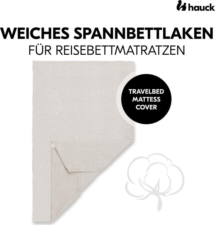 Produktbild Hauck Spannbettlaken für Reisebettmatratzen