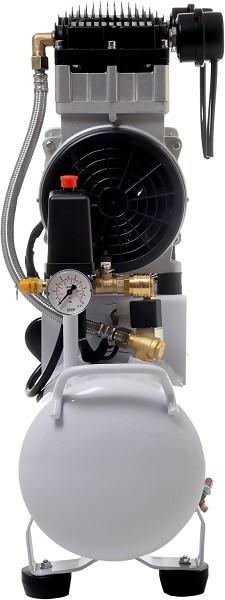 Immagine prodotto Implotex - Flüsterkompressor 1500W, 2PS, 18L - Silent Druckluftkompressor, 60dB leise, ölfrei inkl. (8 bar, 18 l)