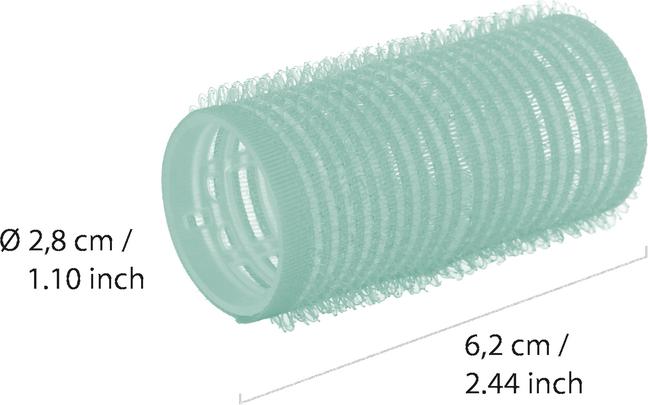 Immagine prodotto Parsa Beauty PARSA bigodini super hold, menta 2,80 cm, 5 pz.