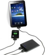 Produktbild Scosche goBAT II Portable Dual USB Port Batterie für iPad (5000 mAh)