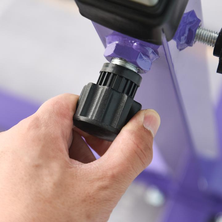 Immagine prodotto Homcom Gymnastik-Turnreck Stahl, Buchenholz Violett