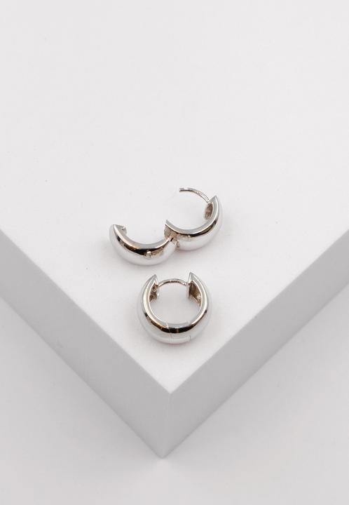 Produktbild Muau Creolen (750/18 K Weissgold)