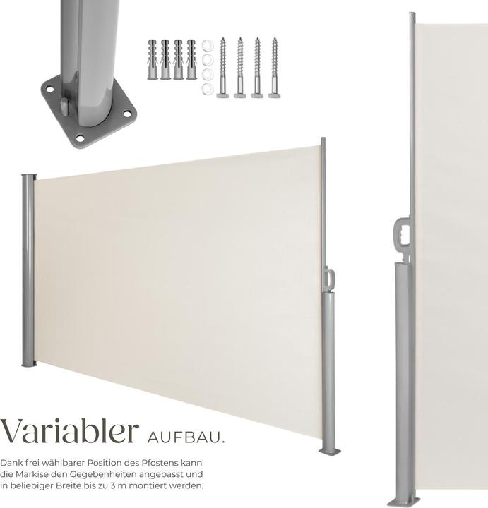Produktbild tectake Seitenmarkise (1.80 m)