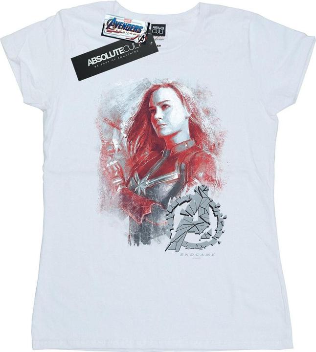 Avengers Endgame Captain TShirt aus gebürsteter Baumwolle