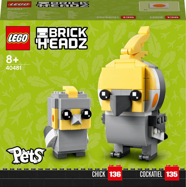 Immagine prodotto LEGO BrickHeadz - Cacatua (40481, LEGO Brickheadz)