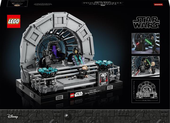 Produktbild LEGO Thronsaal des Imperators - Diorama (75352, LEGO Star Wars)