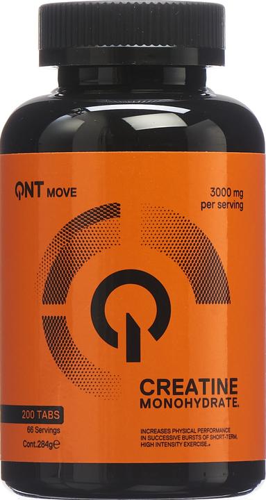 QNT Creatine Monohydrate (200 pièce(s), Cachets, 274 g)