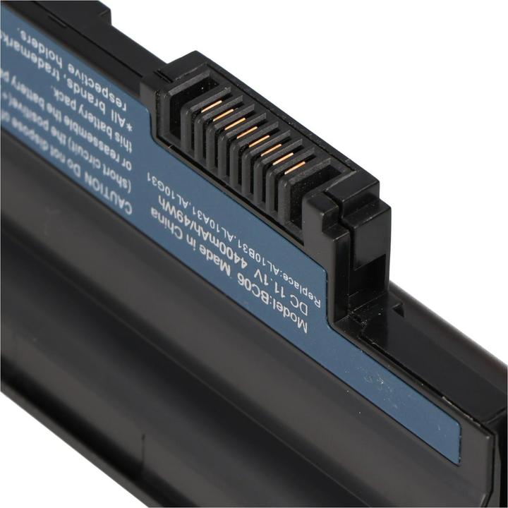 Actual product image Acer Battery ASPIRE ONE D255 Battery AL10A31 (6 Cells, 4400 mAh)