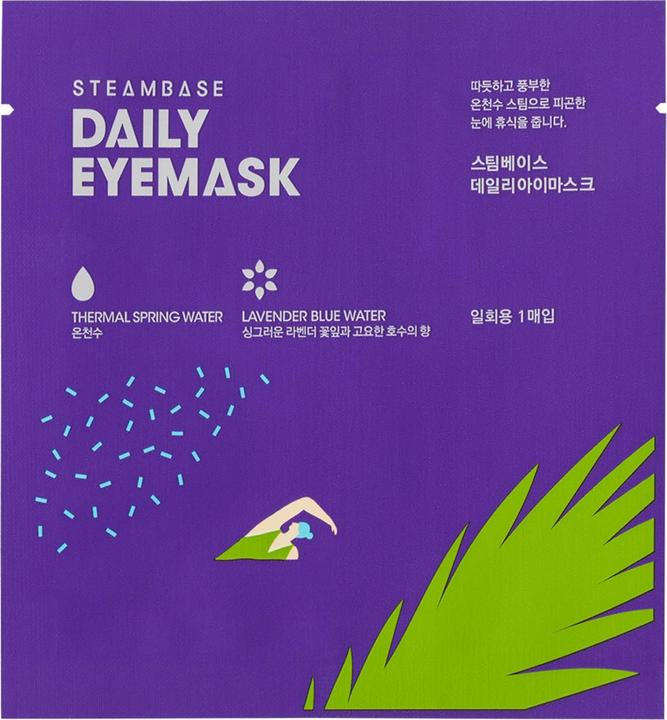 Produktbild Steambase Daily eyemask lavender blue water