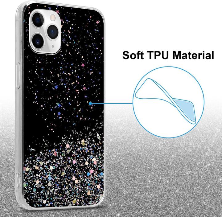 Image du produit Cadorabo Couverture TPU paillettes scintillantes (Apple iPhone 11)