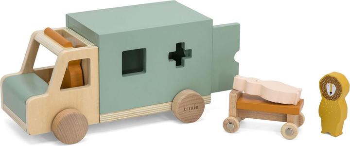 Actual product image Trixie Baby Wooden baby ambulance