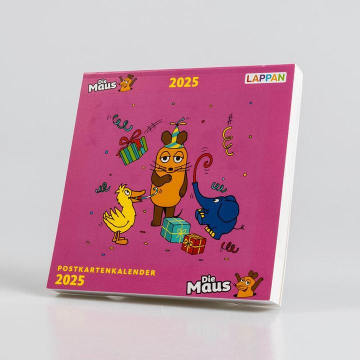 Produktbild Der Kalender mit der Maus - Postkartenkalender 2025 (Kein Einband, Deutsch)