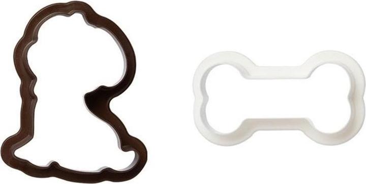 Image du produit Decora Emporte-pièce - Chien et os (2pcs)