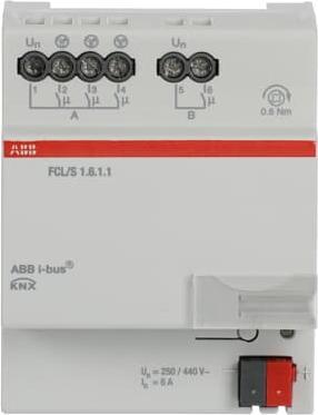 ABB FCL/S1.6.1.1 Attuatore del ventilatore 1f 6A REG (Attuatore di riscaldamento)