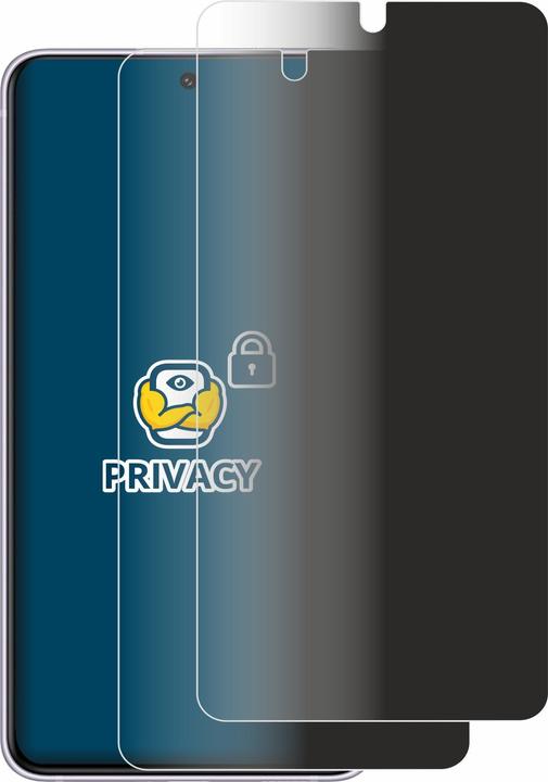 Productafbeelding BROTECT Anti-spionnetje privacyfolie Beschermfolie tegen blauw licht (2 Stuk, Samsung Galaxy S21 FE 5G)