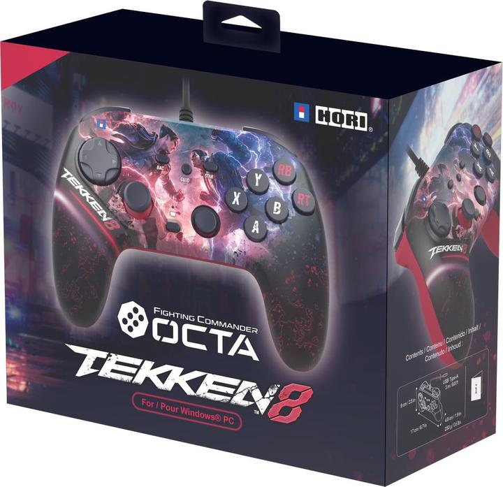 Immagine prodotto HORI Comandante di combattimento OCTA - Tekken 8 (PC)