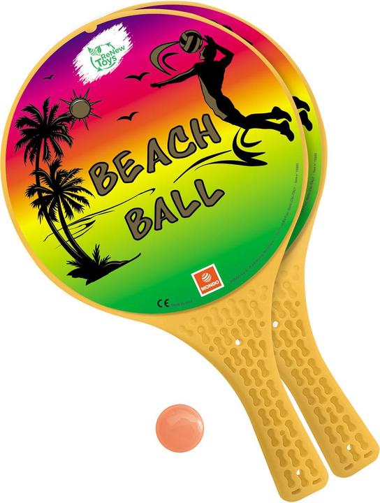 Produktbild Mondo Beachball-Set Rainbow, 3-teilig.