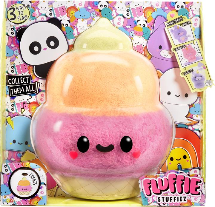 Actual product image MGA Fluffie Stuffiez Large Plush - Ice Cream (29.21 cm)