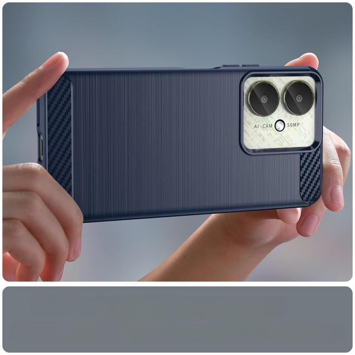 Immagine prodotto Cover-Discount Xiaomi Poco C65 / Redmi 13C - Custodia in metallo blu (Xiaomi Redmi Note 13 4G, Xiaomi Poco C65, Xiaomi Redmi 13C 5G)