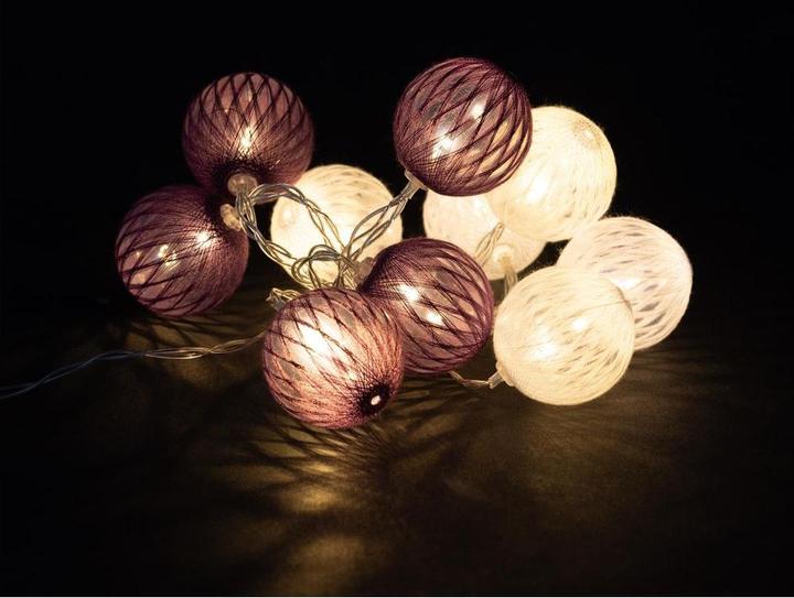 Immagine prodotto Cocon Luci di fata LED viola/bianco, 175 cm (1.75 m)
