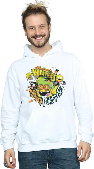 Immagine prodotto Teen Titans Go Waffle Mania Felpa con Cappuccio Uomo (M)