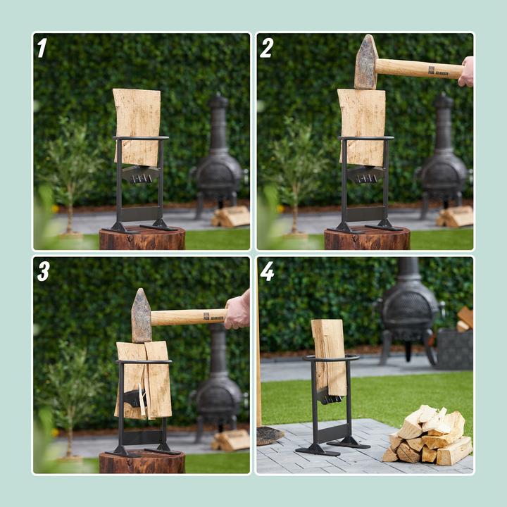 Actual product image Relaxdays Log splitter
