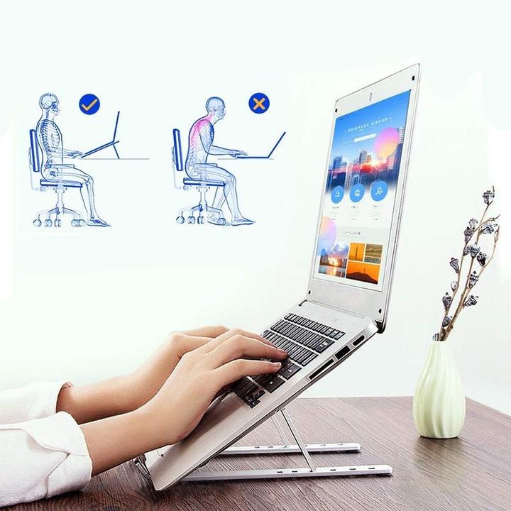 Immagine prodotto Hermex Supporto per notebook Supporto per laptop Supporto per tablet Supporto pieghevole