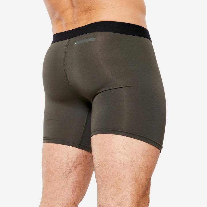 Image du produit Decathlon Fonctionnel boxer homme respirant pack de 3 - marine/bleu/kaki (3XL, Lot de 3)