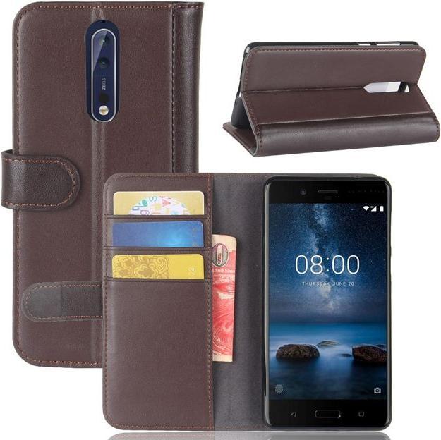 Actual product image MU Classic Split leather cover (Nokia 8)