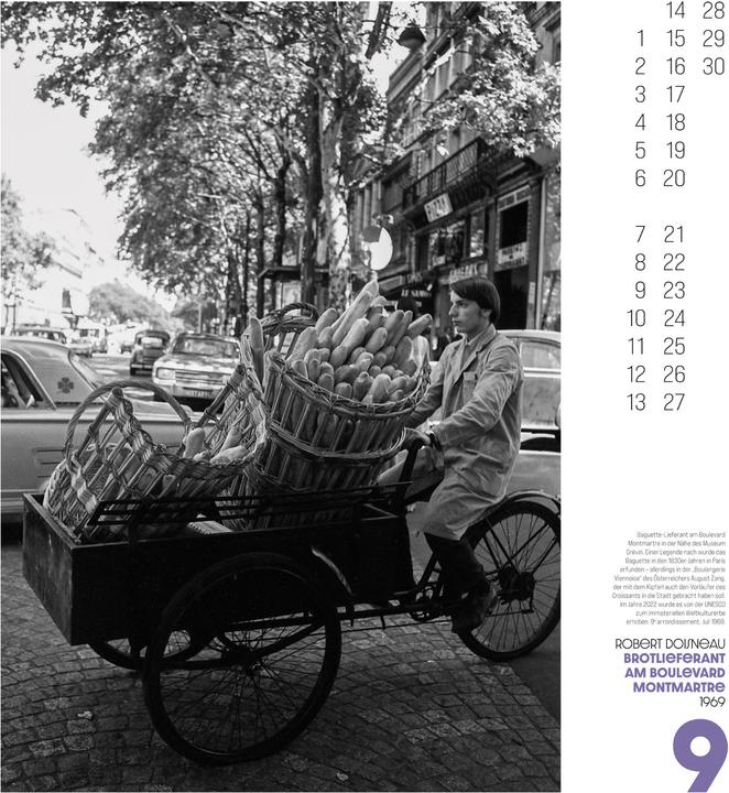 Actual product image Paris, mon amour Kalender 2026 (48 x 54 cm, Hardcover, German)
